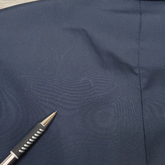 Brooks Brothers Mens Suit 40R 34W Blue Cotton Brookscool Poplin 2pc Blazer Pants - Picture 9 of 14